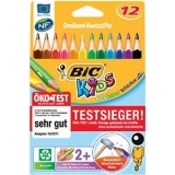 Карандаши цветные BIC Evolution Triangle JUMBO 12цв, трехгранные